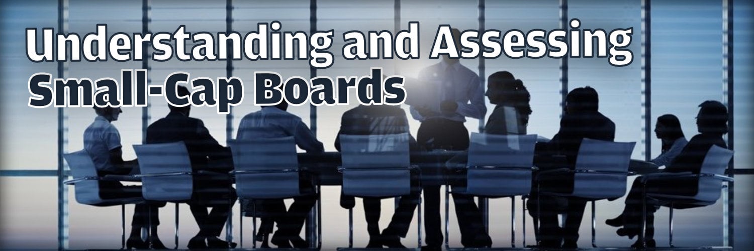 Understanding and Assessing SmallCap Boards