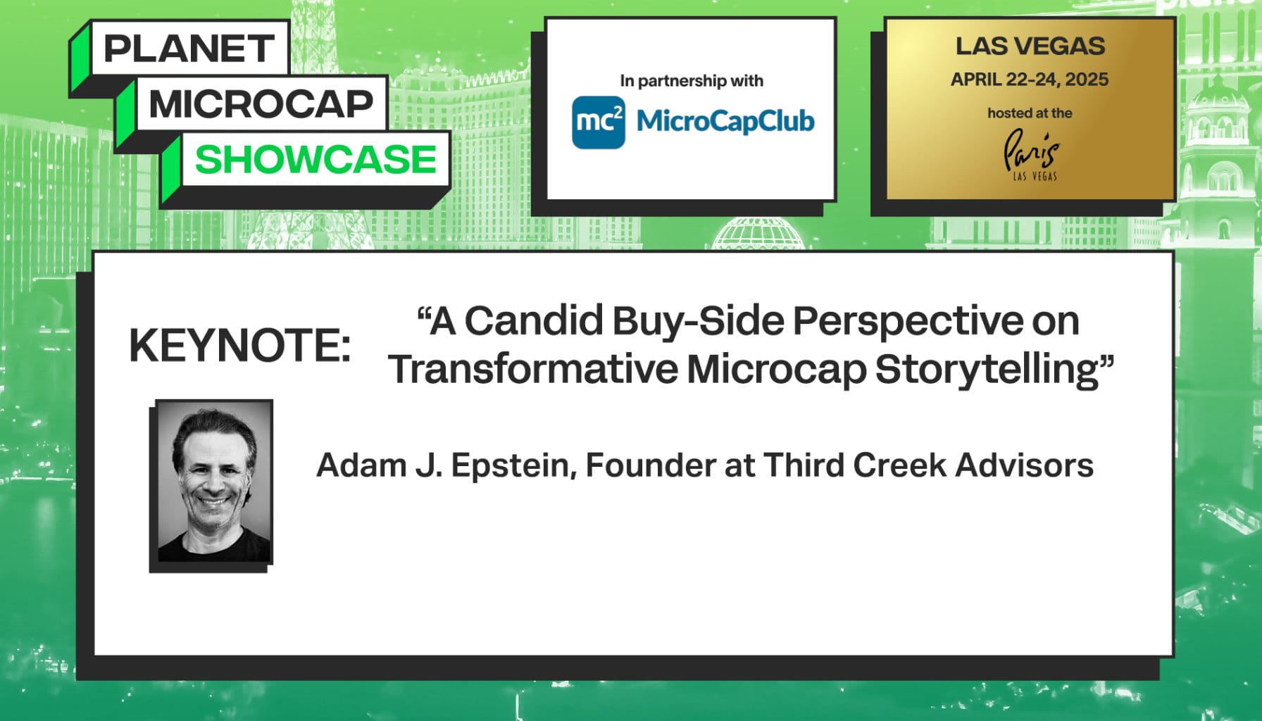 A Candid Buy-Side Perspective on Transformative Microcap Storytelling by Adam Epstein