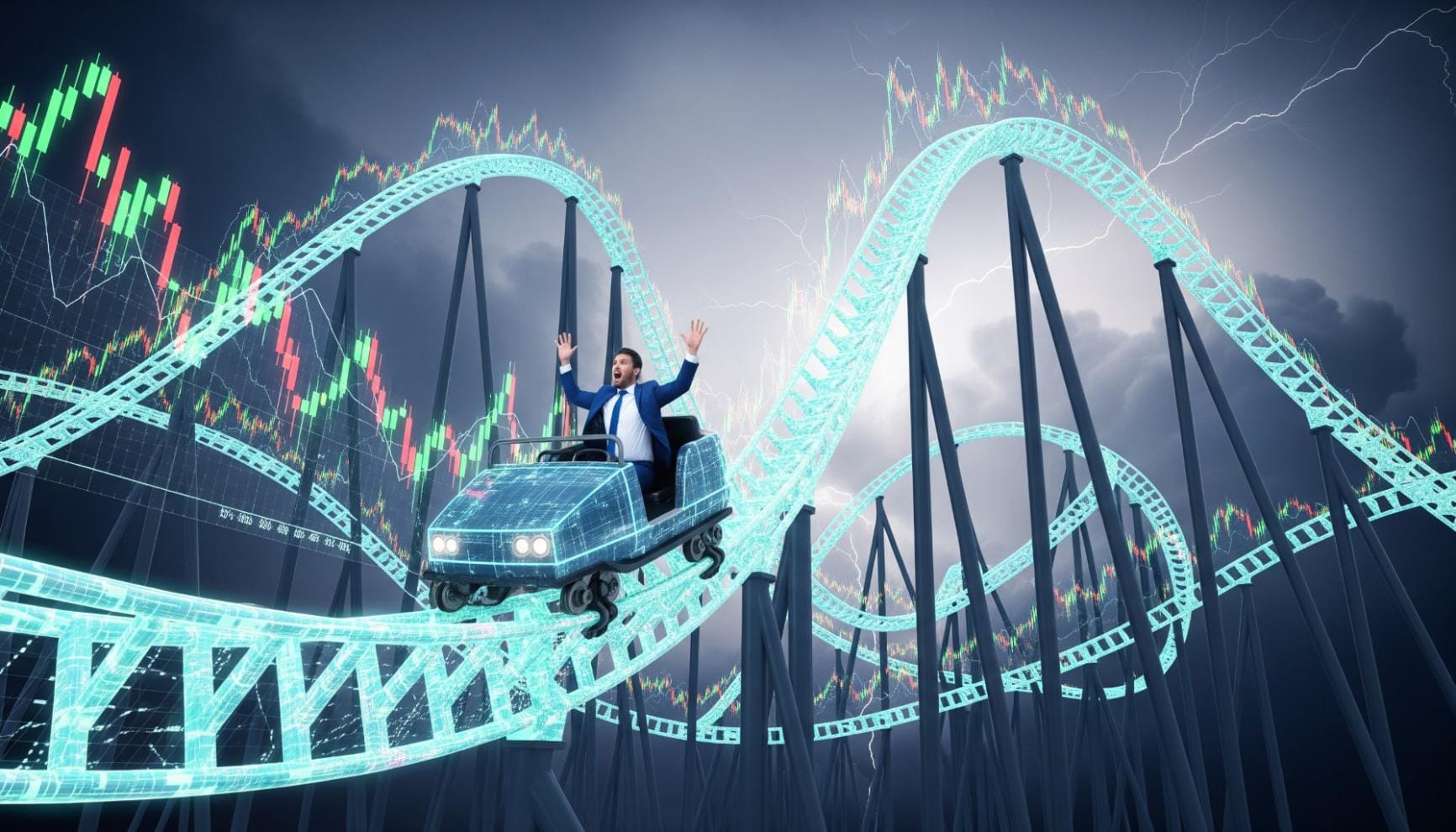 Small Stocks are Roller Coasters