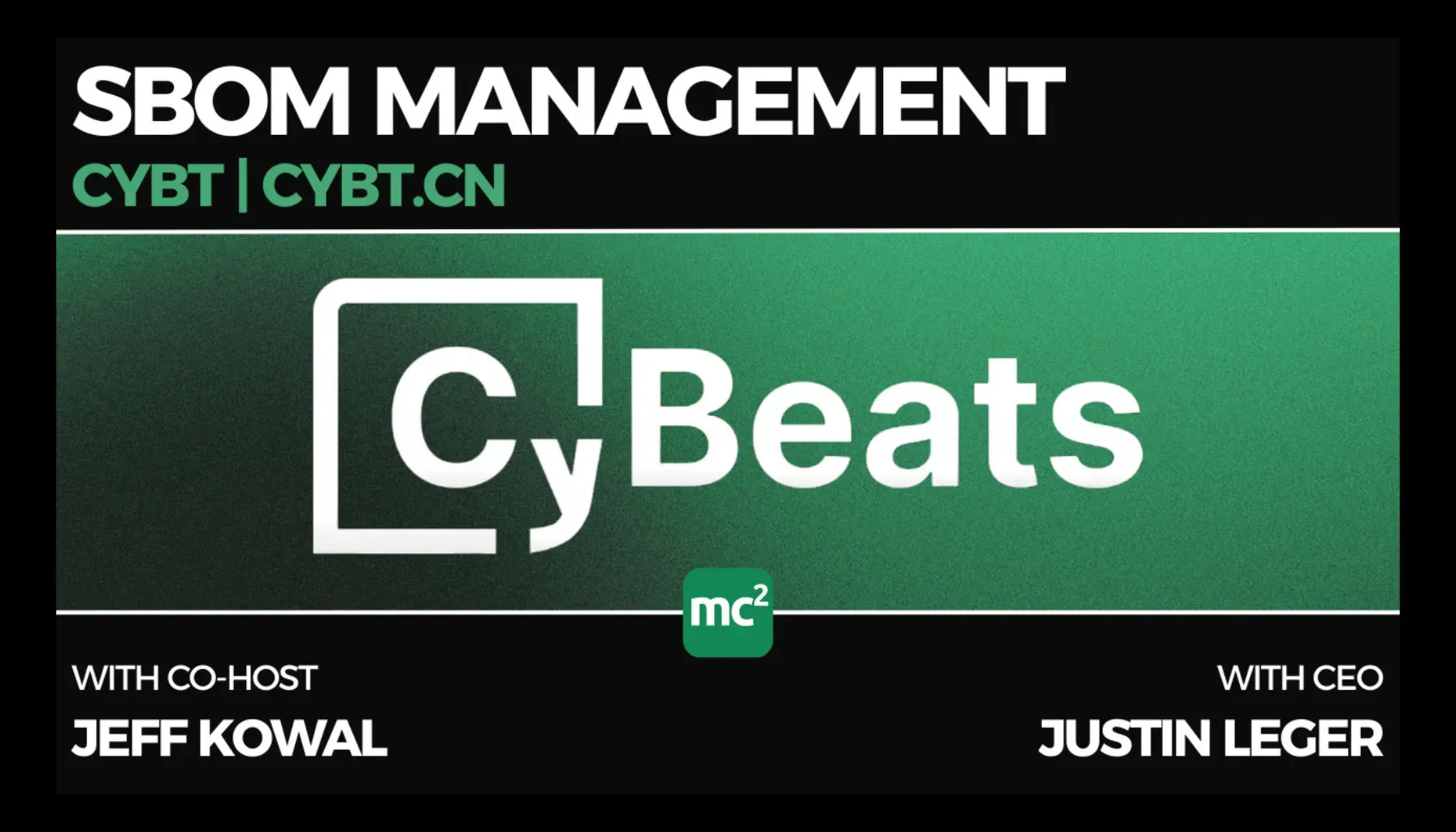 Cybeats Technologies (CYBT/CYBT.CN): SBOM Management Platform