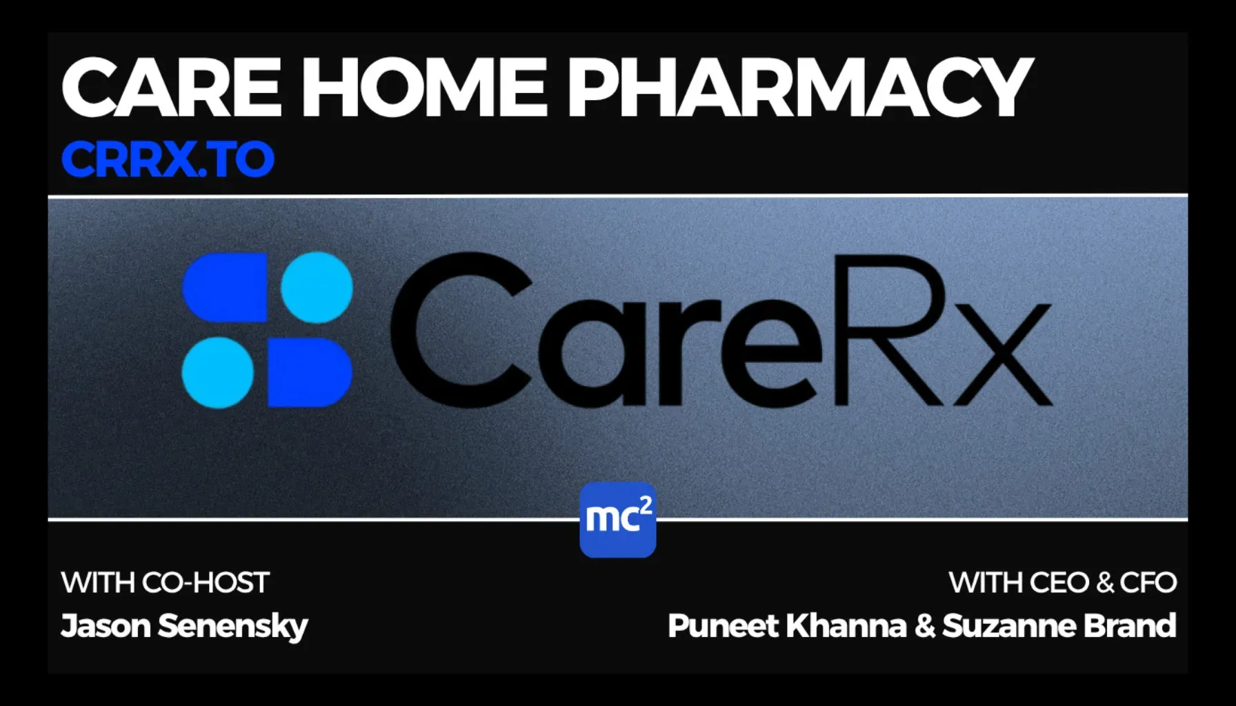 CareRx Corporation (CRRX.TO): Care Home Pharmacy