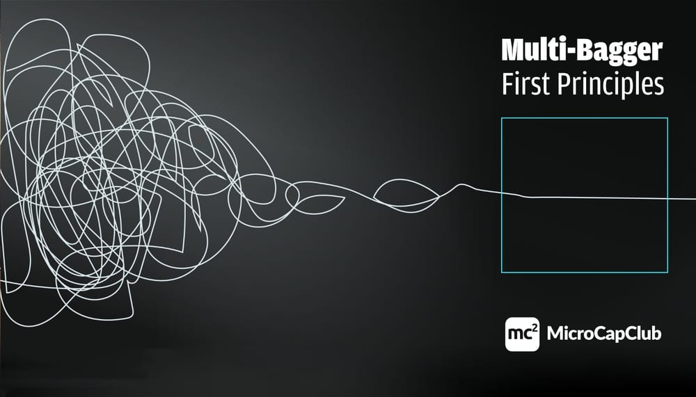 Multi-Bagger First Principles