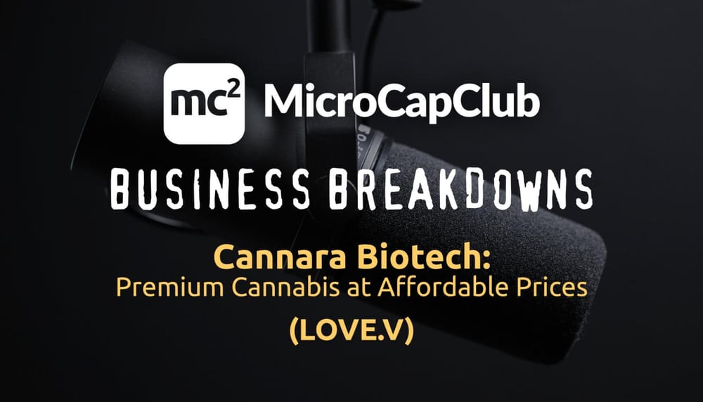 Cannara Biotech (LOVE.V): Premium Cannabis at Affordable Prices