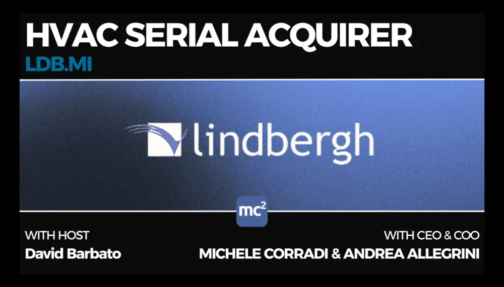 Lindbergh SPA (LDB.MI): The HVAC Serial Acquirer Paying 2x EBITDA