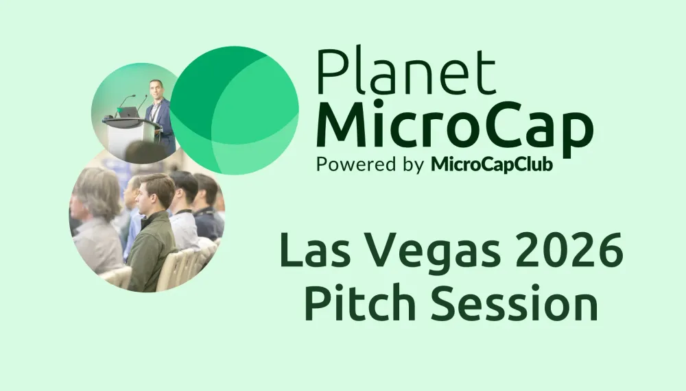 Planet MicroCap Las Vegas 2026 Pitch Session
