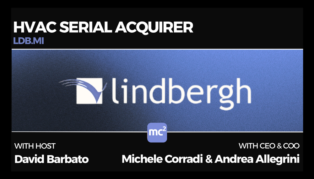 Lindbergh (LDB.MI): Rolling up Italian HVAC with vendor loans [Update]