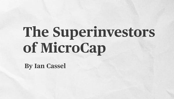 The Superinvestors of MicroCap