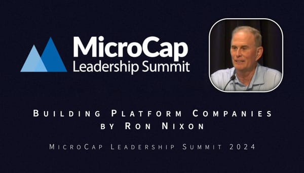 Building Platform Companies by Ron Nixon