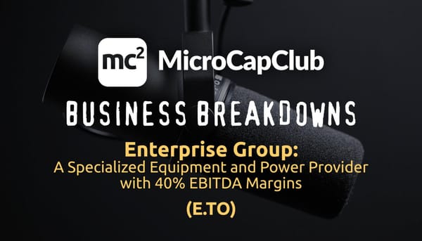 Enterprise Group (E.TO): A Specialized Equipment and Power Provider with 40% EBITDA Margins
