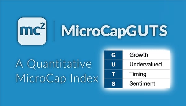 The Launch of the MicroCapGUTS Index!