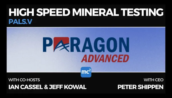 Paragon Advanced Labs (PALS.V): High-Speed Mineral Testing Toll Booth