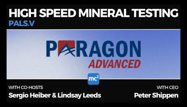 Update with Paragon Advanced Labs (PALS.V): High-Speed Mineral Testing Toll Booth