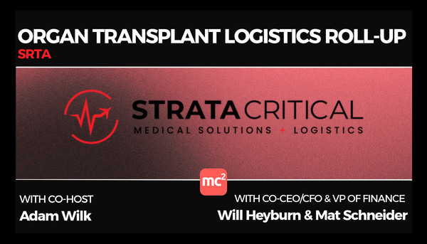 Strata Critical Medical (SRTA): The Organ Transplant Logistics Roll-Up