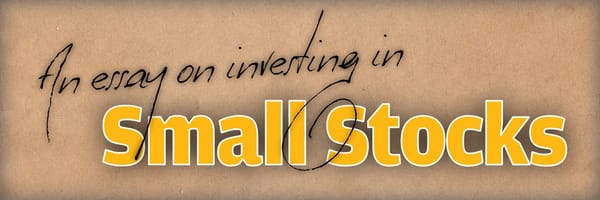 An Essay on Investing in Small Stocks-alt