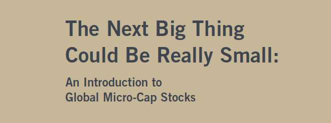 The Next Big Thing Could Be Really Small